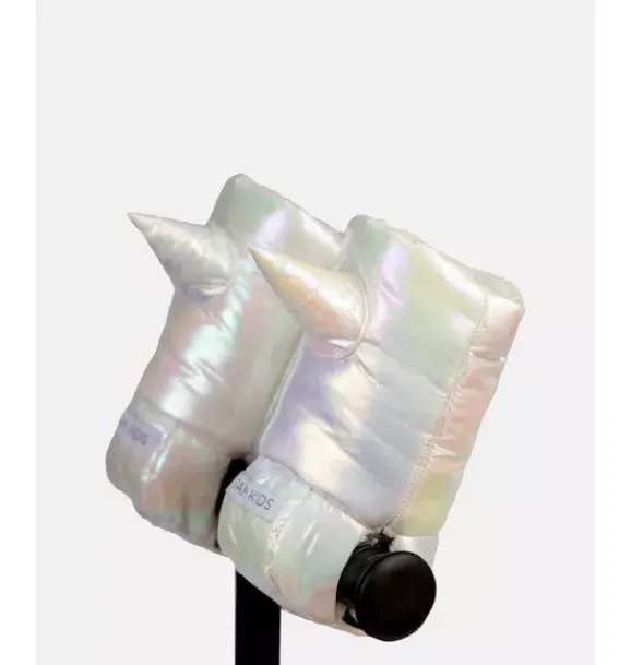 Janie and Jack Kids Accessories-Kids Scooter Warmmuffs - Unicorn iridescent