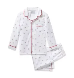 Janie and Jack Kids Pajamas|Petite Plume-Kid's Twill Pajama Set in coastal charms