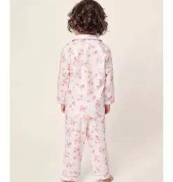 Janie and Jack Petite Plume|Kids Pajamas-Kid's Twill Pajama Set in seashell splendor