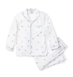 Janie and Jack Kids Pajamas|Petite Plume-Kid's Twill Pajama Set in bateau