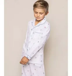 Janie and Jack Kids Pajamas|Petite Plume-Kid's Twill Pajama Set in bateau