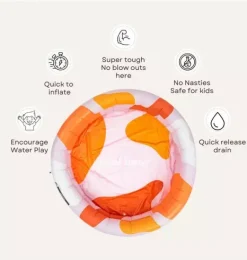 Janie and Jack Beach And Pool|Accessories-Kinky Splash Inflatable Pool multi
