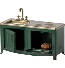 Janie and Jack Dolls-Kitchen, Mouse - dark green