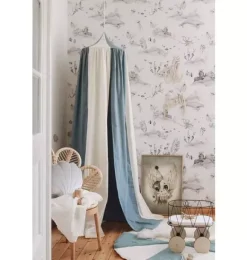 Janie and Jack Bedroom Furniture-“” Canopy blue circus