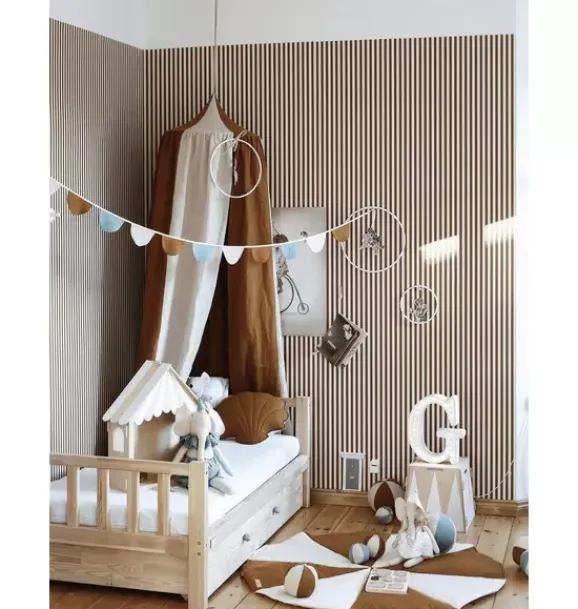 Janie and Jack Rugs-“” Round Patchwork Mat caramel candy