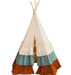 Janie and Jack Bedroom Furniture-&ldquo;&rdquo; Teepee Tent with Frills circus