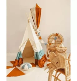 Janie and Jack Bedroom Furniture-&ldquo;&rdquo; Teepee Tent with Frills circus