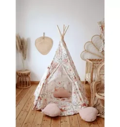 Janie and Jack Playroom|Bedroom Furniture-“” Teepee Tent flower power