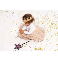 Janie and Jack Dress Up-“” Fairy-tale Crown gold sequins