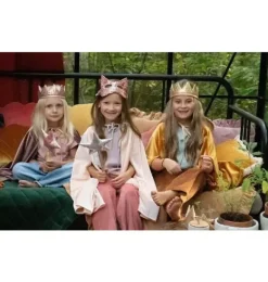 Janie and Jack Dress Up-&ldquo;&rdquo; Fairy-tale Crown gold sequins