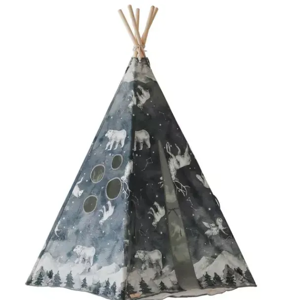 Janie and Jack Playroom|Bedroom Furniture-“” Teepee Tent night sky