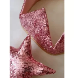 Janie and Jack Kids Accessories|Dress Up-&ldquo;&rdquo; Crown and Wand Magic Set pink sequins