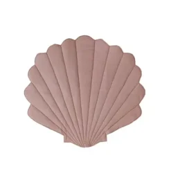 Janie and Jack Playroom|Bedroom Furniture-&ldquo;&rdquo; Teepee Tent with Frills and "Powder Pink" Shell Mat Set powder frills