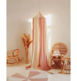 Janie and Jack Bedroom Furniture-“” Canopy powder pink circus
