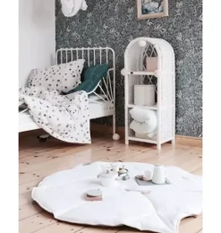 Janie and Jack Bedroom Furniture|Playroom-&ldquo;&rdquo; Teepee Tent with Frills and "White" Leaf Mat Set shabby chic
