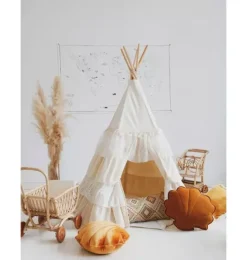 Janie and Jack Bedroom Furniture|Playroom-&ldquo;&rdquo; Teepee Tent with Frills shabby chic