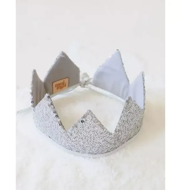 Janie and Jack Kids Accessories|Dress Up-“” Fairy-tale Crown silver sequins