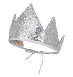 Janie and Jack Kids Accessories|Dress Up-“” Crown and Wand Magic Set silver sequins