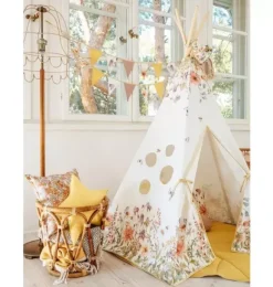 Janie and Jack Bedroom Furniture|Playroom-&ldquo;&rdquo; Teepee Tent wildflowers