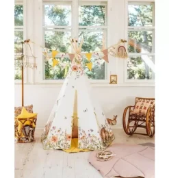 Janie and Jack Bedroom Furniture|Playroom-&ldquo;&rdquo; Teepee Tent wildflowers