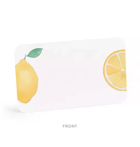 Janie and Jack Stationery-Lemon Little Notes® multi
