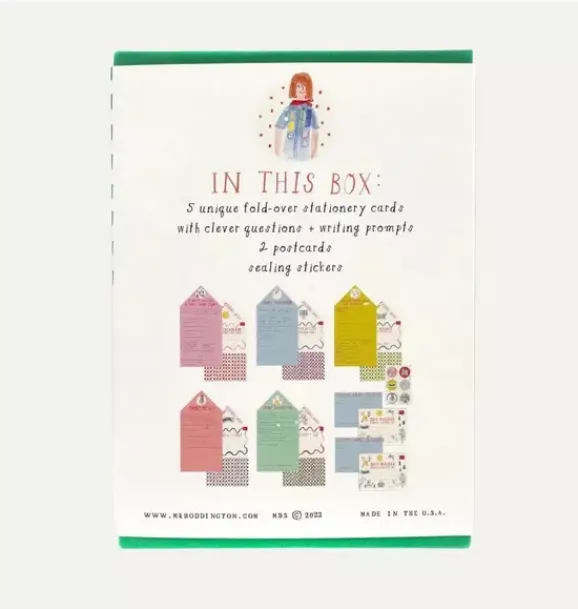 Janie and Jack Stationery-Letters From Camp Stationery Kit multi