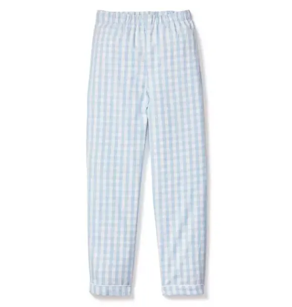 Janie and Jack Kids Pajamas|Petite Plume-Pant Separates light blue gingham