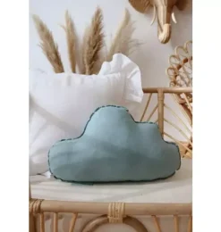 Janie and Jack Decorative Pillows And Throws|Seasonal Décor-Linen &ldquo;&rdquo; Cloud Pillow eye of the sea