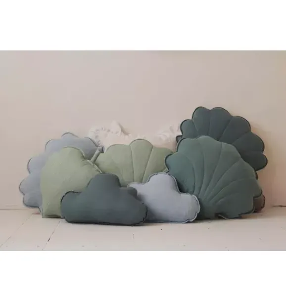 Janie and Jack Decorative Pillows And Throws|Seasonal Décor-Linen “” Cloud Pillow eye of the sea