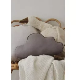Janie and Jack Decorative Pillows And Throws|Seasonal Décor-Linen “” Cloud Pillow grey