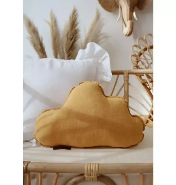 Janie and Jack Decorative Pillows And Throws|Seasonal Décor-Linen “” Cloud Pillow mango