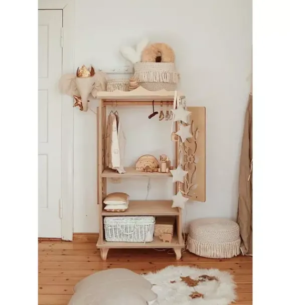 Janie and Jack Seasonal Décor-Linen “” Garland with Sand Stars sand star dust