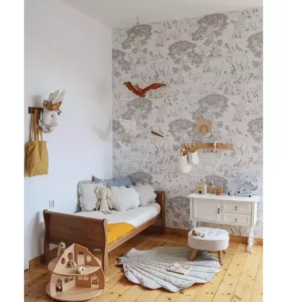 Janie and Jack Rugs-Linen “” Shell Mat sand