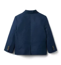 Janie and Jack Blazers & Vests|Suiting-Linen-Cotton Blazer night sky navy