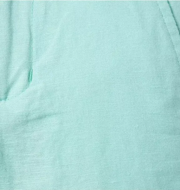 Janie and Jack Shorts-Linen-Cotton Short mint chip