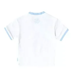 Janie and Jack Kids Clothing-Little Brother Crewneck T-Shirt white/blue