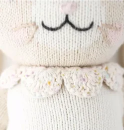 Janie and Jack Stuffed Animals-Little Hannah the bunny white