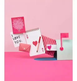 Janie and Jack Stationery-Little Notes® Frannie Pack - bubblegum