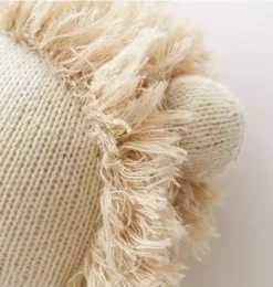 Janie and Jack Stuffed Animals-Little Sawyer the lion light beige