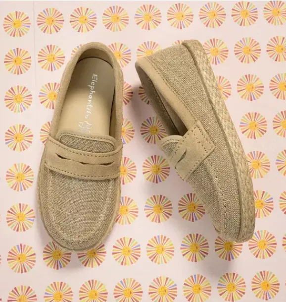 Janie and Jack Kids Shoes|Shoes-Loafer Espadrille beige