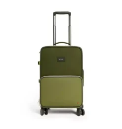 Janie and Jack Kids Accessories|Luggage-Logan Carry-On Suitcase olive