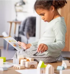Janie and Jack Development Toys-Logical Master Builder Blocks multi-color