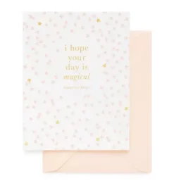 Janie and Jack Stationery-Magical Happy Birthday Greeting Card multi