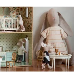 Janie and Jack Dolls-Maid Mouse, Big Sister/Brother multi