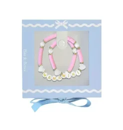 Janie and Jack Jewelry|Kids Accessories-Mama & Mini Bracelet Gift Set pink