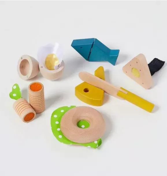 Janie and Jack Development Toys-Mamagoto Bagel Picnic Play Set multi