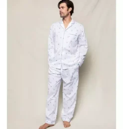 Janie and Jack Adult Pajamas|Petite Plume-Men's Pajama Set in bateau