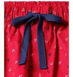 Janie and Jack Adult Pajamas|Petite Plume-Men's Twill Pajama Pant in anchors away