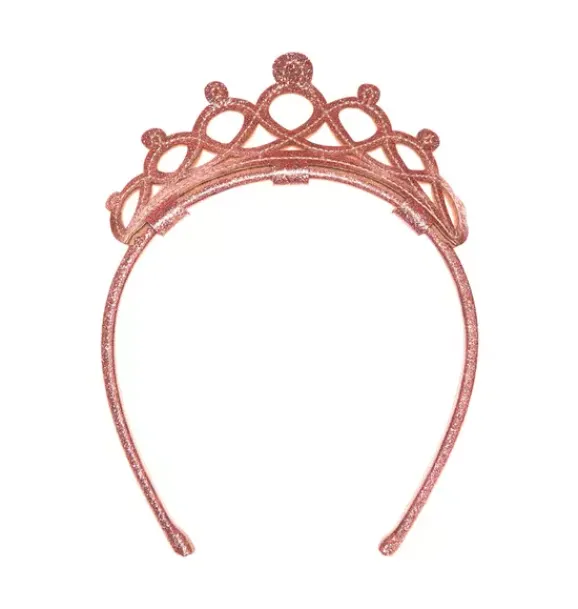 Janie and Jack Hair-Metallic Tiara rose gold