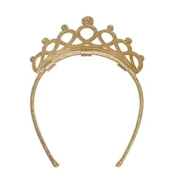 Janie and Jack Hair-Metallic Tiara gold